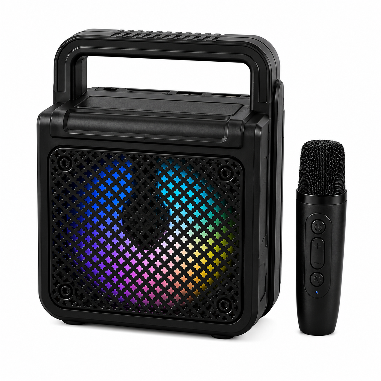 Boxa led cu microfon