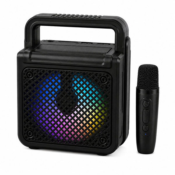 Boxa led cu microfon