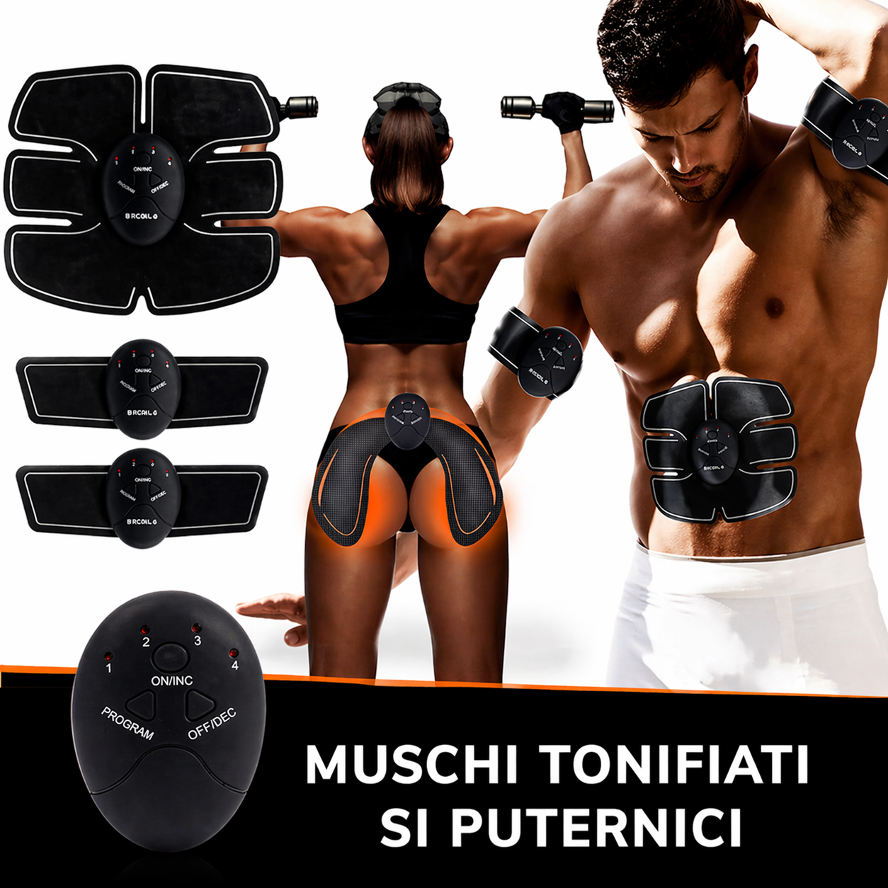 Dispozitiv stimulare musculara si tonifiere
