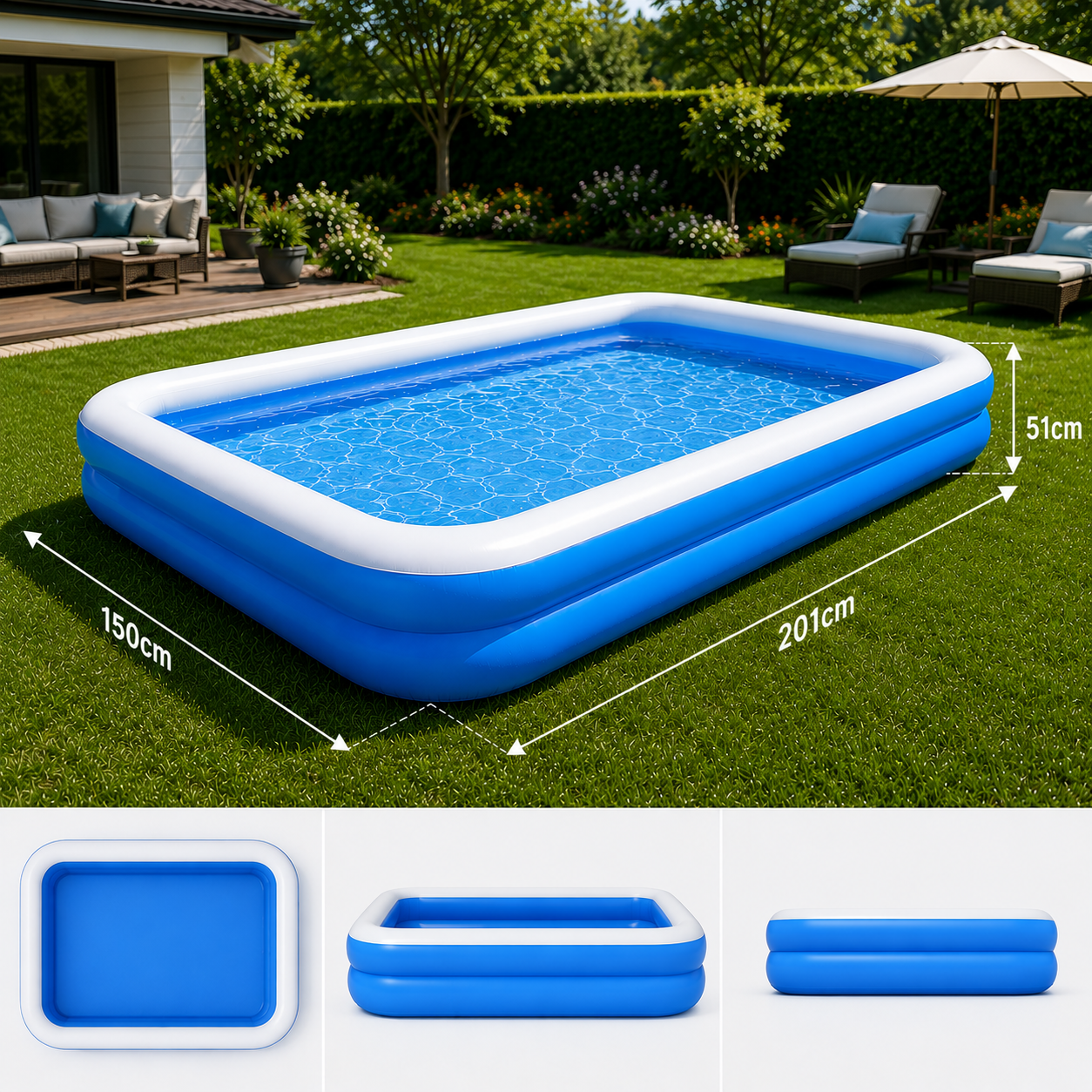 Piscina gonflabila XXL