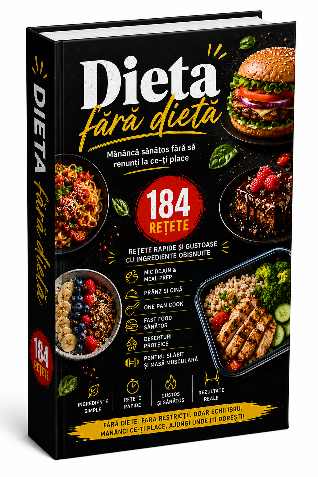 Dieta fără dietă - 184 retete sanatoase