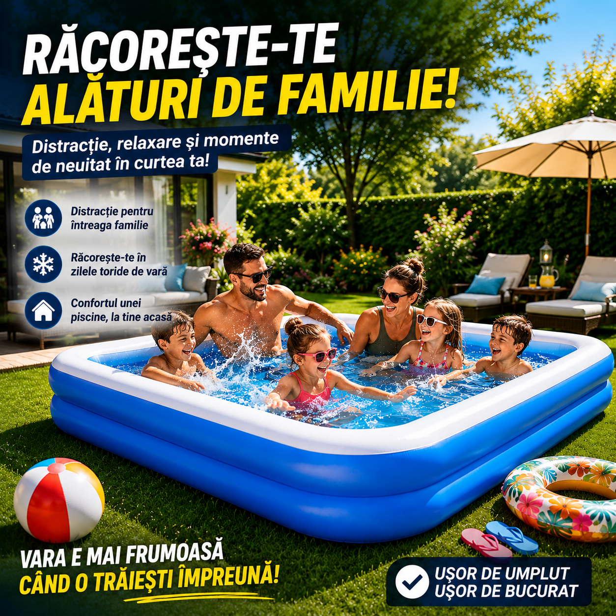Piscina gonflabila XXL