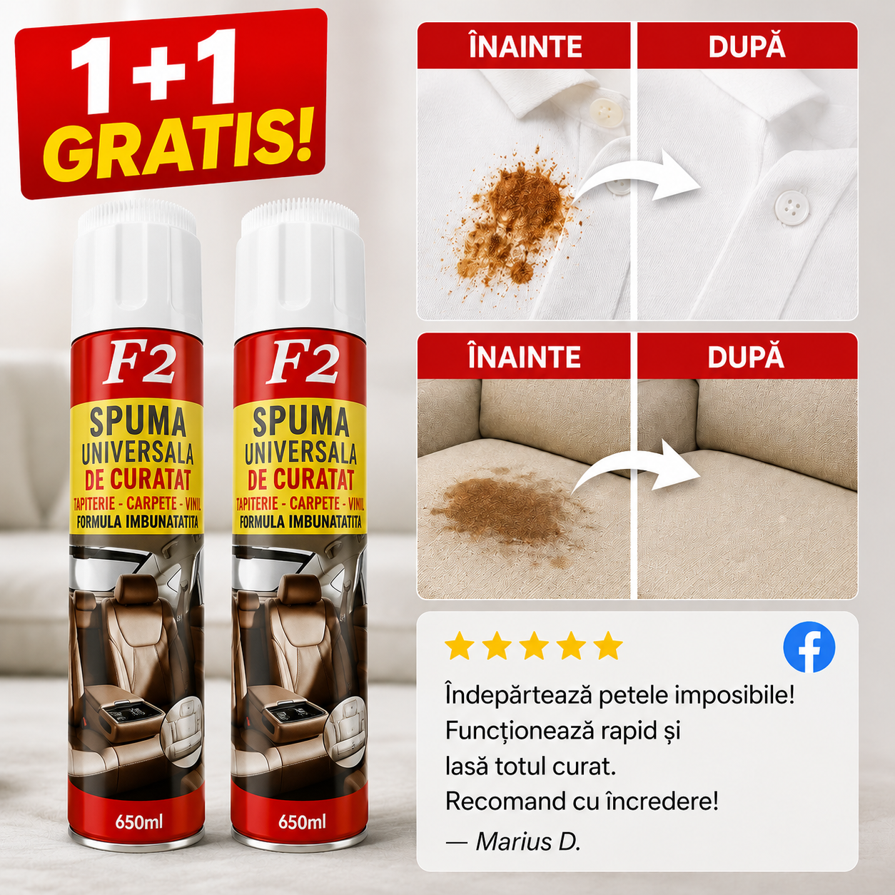 Solutie instanta de scos pete